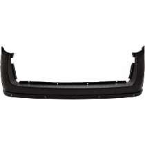Rear Textured Bumper Cover, For Models With Parking Aid Sensor