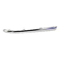 Rear, Passenger Side Bumper Trim, Platinum