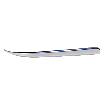 Rear, Driver Side Bumper Trim, Platinum