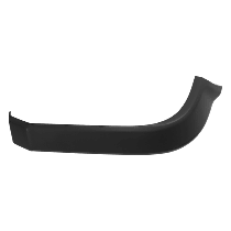 Rear, Passenger Side, Outer Bumper Trim, Primed