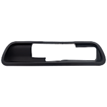 Rear Hitch Cover, Textured, Plastic, For Models With Towing Package