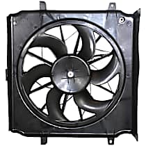 Radiator Fan -  Fan Blade, Motor and Shroud