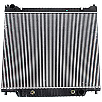 Radiator, 8/10 Cyl., 5.4L/6.8L/7.3L Engines, Aluminum Core, Plastic Tank