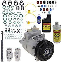A/C Compressor, With Clutch, 6-Groove Pulley, 2.0L Engine