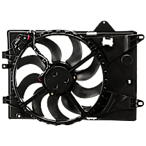 Radiator Fan - Fan Blade, Motor and Shroud, 4 Cyl., 1.8L Engine