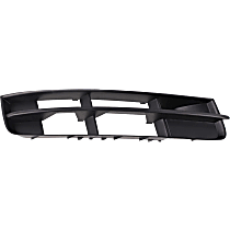 Front, Passenger Side, Outer Bumper Grille, Textured Black