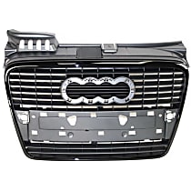 Grille Assembly, Black Shell and Insert, For Models Without S-Line Package