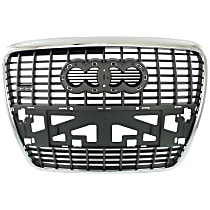 Grille Assembly, Silver Black Shell and Insert