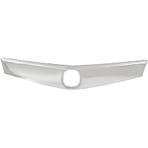 Grille Trim, Upper, 4-Door, Sedan, Chrome