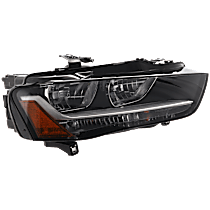 Passenger Side Halogen Headlight, With bulb(s), Sedan, mfrbodycodename : B8, 4th Generation, OE Replacement