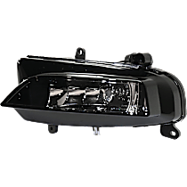 Front, Driver Side Halogen Fog Light, With bulb(s), For Models With S-Line Package, OE Replacement