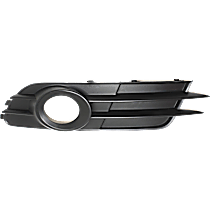 Front, Passenger Side Fog Light Trim, For Models Without S-Line Package and Adaptive Cruise Control, Primed