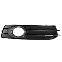 Front, Passenger Side Fog Light Trim, For Models With Sport Package, Black