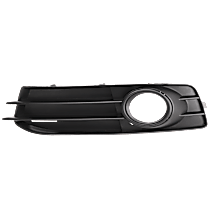 Front, Driver Side Fog Light Trim, For Models With Sport Package, Black