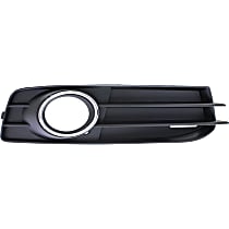 Front, Passenger Side Fog Light Trim, For Models With Sport Package, Black