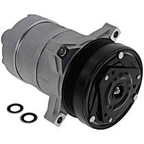 A/C Compressor, With Clutch, 6-Groove Pulley, 3.5L/4.6L Engine