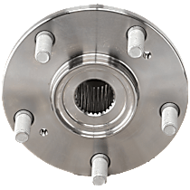 Front, Driver or Passenger Side or (Rear, MDX/Pilot); Wheel Hub, Without Bearing