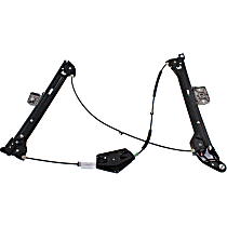 Front, Passenger Side Power Window Regulator, Without Motor