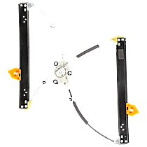 Front, Driver Side Power Window Regulator, Without Motor
