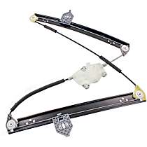 Rear, Driver Side Power Window Regulator, Without Motor