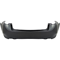 Rear Primed Bumper Cover, Base Model, Sedan