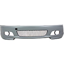 Front Primed Bumper Cover, Convertible/Coupe, Sport Front Bumper Upgrade Kit, M-Tech Style