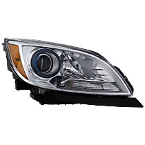 Passenger Side Halogen Headlight, With bulb(s), OE Replacement,, CAPA Certified