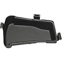 Front, Passenger Side, Inner Fog Light Trim, Textured Black, Grille Inner Cover, Base Model, with  M Package