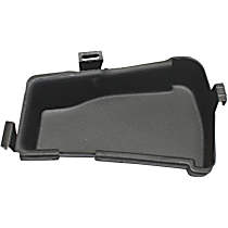 Front, Driver Side, Inner Fog Light Trim, Textured Black, Grille Inner Cover, Base Model, with  M Package