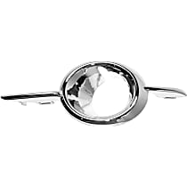 Front, Driver Side Fog Light Trim, Chrome