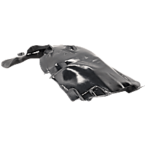 Front, Passenger Side, Rear Section Fender Liner, Coupe