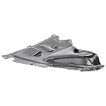  Front, Passenger Side, Front Lower Section Fender Liner, Sedan/Wagon, Except M Sport Line Models