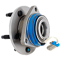 Wheel Hub, With Bearing, 5 x 4.53 in. Bolt Pattern