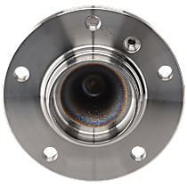 Front, Driver or Passenger Side Wheel Hub, With Bearing, 5 x 4.75 in. Bolt Pattern