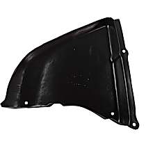 Driver Side Engine Splash Shield, Base Model