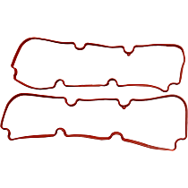 Valve Cover Gasket, Without Grommets, Services both covers, 6 Cyl 3.8L