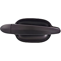 Front, Driver Side Primed Exterior Door Handle, Without Key Hole, 4-Door, Sedan