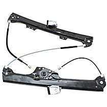 Front, Passenger Side Power Window Regulator, Without Motor