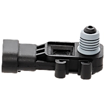 Fuel Pressure Sensor, 3 Male Blade Terminals, Female Connector