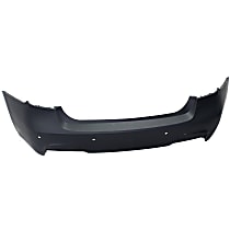 Rear Primed Bumper Cover, Sedan, For Models With M Package, With Park Distance Control