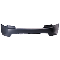 Rear Primed Bumper Cover, without Parking Aid Sensor Holes, Convertible/Coupe, For Models with M Package