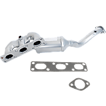 Front Catalytic Converter, Federal EPA Standard, 46-State Legal (Cannot ship to or be used in vehicles originally purchased in CA, CO, NY or ME), 2.5L/3.0L Engines