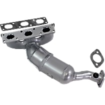 Rear Catalytic Converter, Federal EPA Standard, 46-State Legal (Cannot ship to or be used in vehicles originally purchased in CA, CO, NY or ME), 2.5L/3.0L Engines