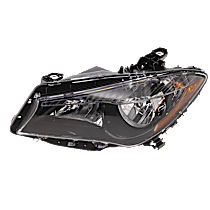 Driver Side Headlight, with Bulb, Halogen, Clear Lens, 4 Cyl., 2.0L Engine, CAPA Certified