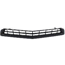 Front Bumper Grille, Black