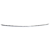 Front, Center Bumper Trim, Chrome