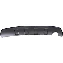 Rear Skid Plate, Black