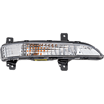 Front, Passenger Side Turn Signal Light, With Bulb, 6 Cyl., 3.6L Engine