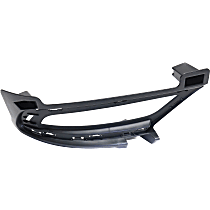 Front, Passenger Side Fog Light Trim, Textured Black
