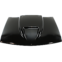Cowl Hood, Steel, Primed, Ram Air Cowl, 2 in. Raised